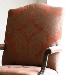 A Continental Mahogany Gainsborough Armchair, Mid 18th Century