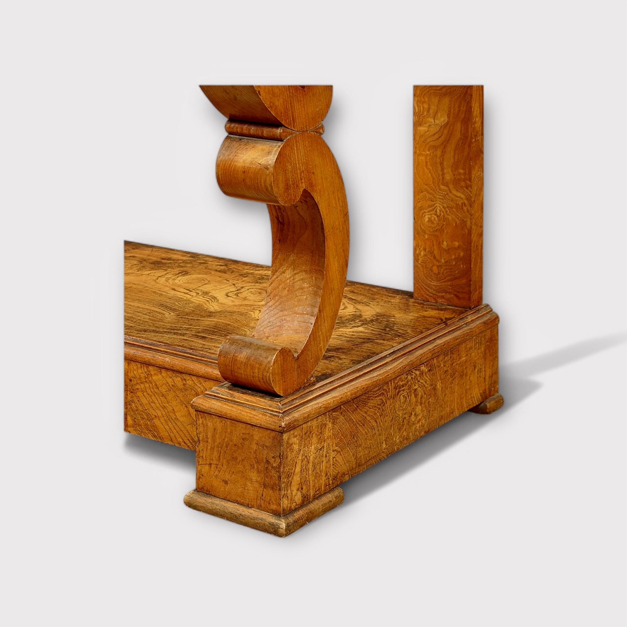 A Continental Marble Topped Console Table Circa 1850 For Sale 1