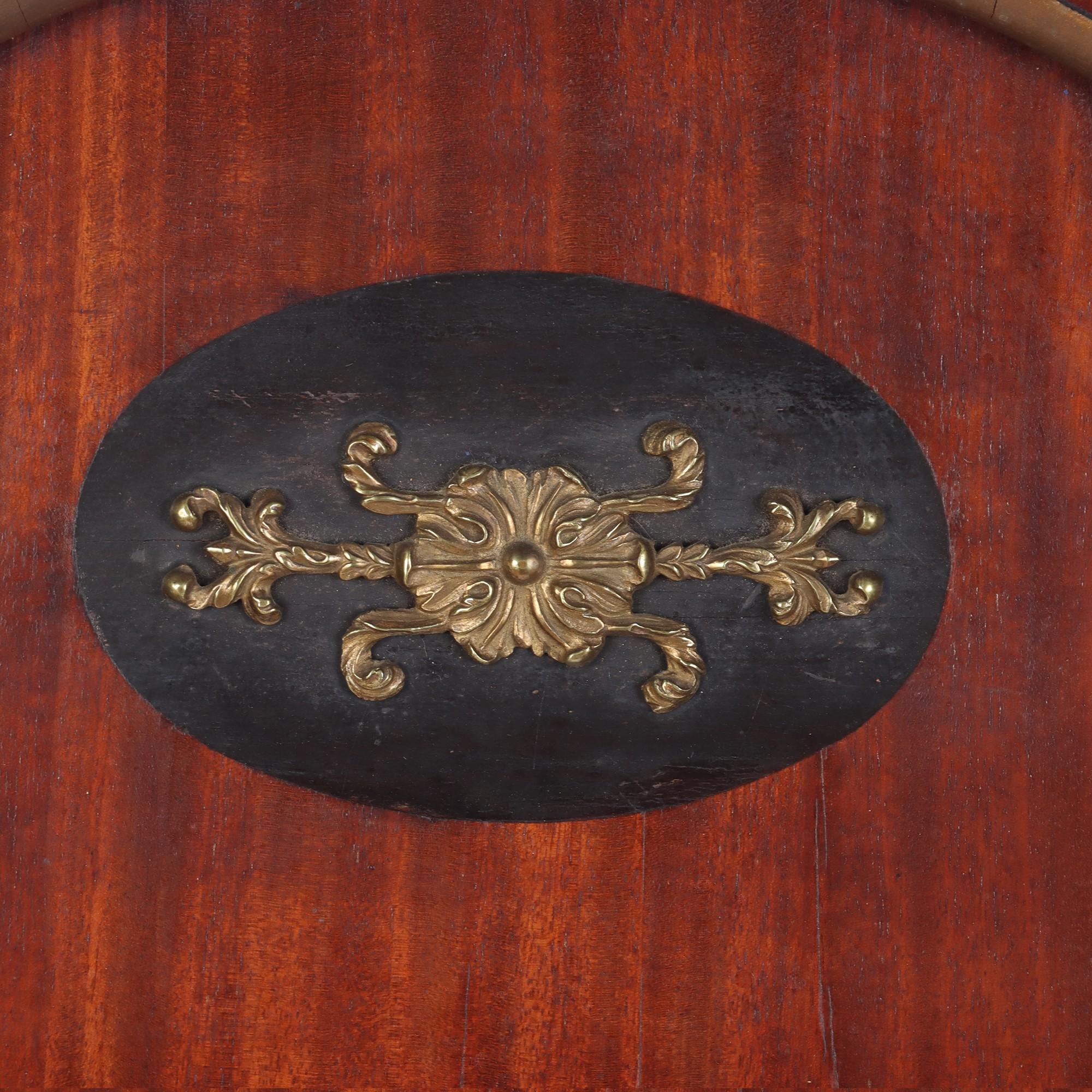 Continental Regency Style Mahogany Pier Mirror, Early 19th C. For Sale 2