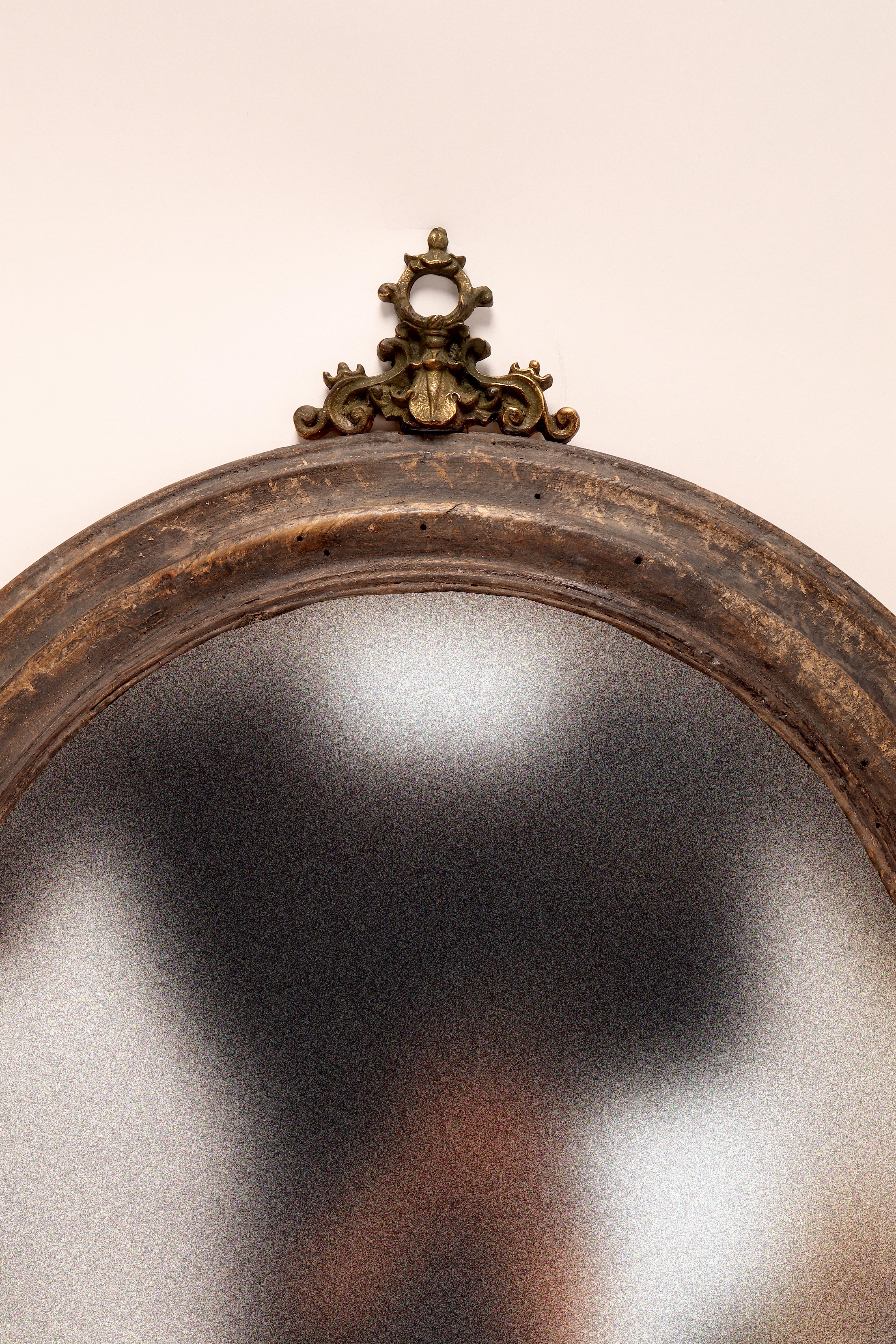 Italian Convex Mirror, Italy 1870