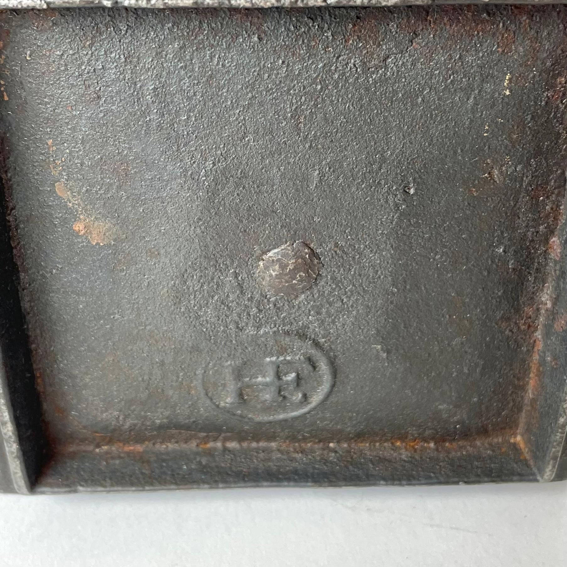 Cool Empire Cast Iron Tobacco Box from Hellefors Bruk, Sweden For Sale 3