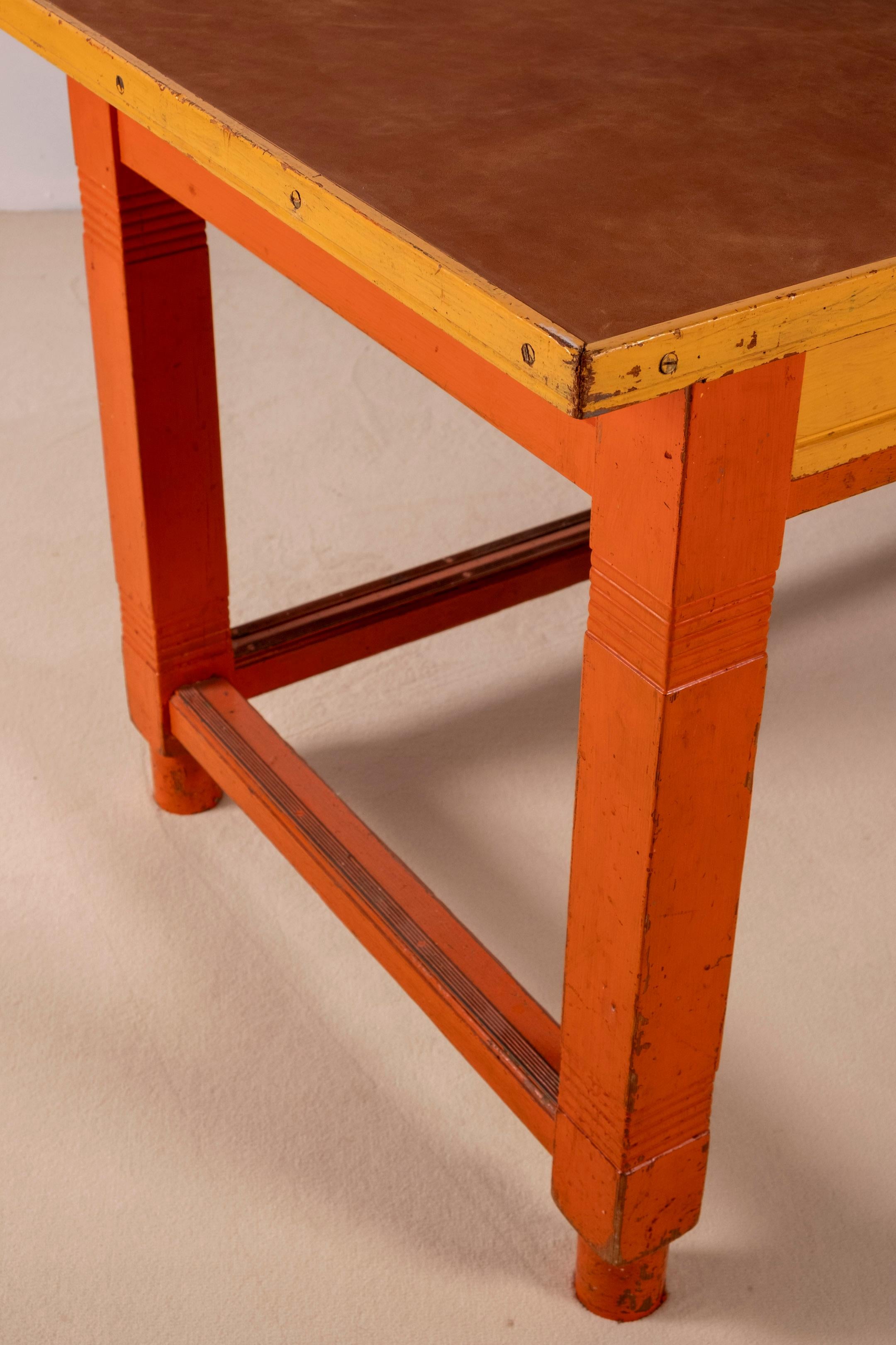 A Copenhagen City Hall Desk by Martin Nyrop for Rud Rasmussen, 1905 For Sale 6