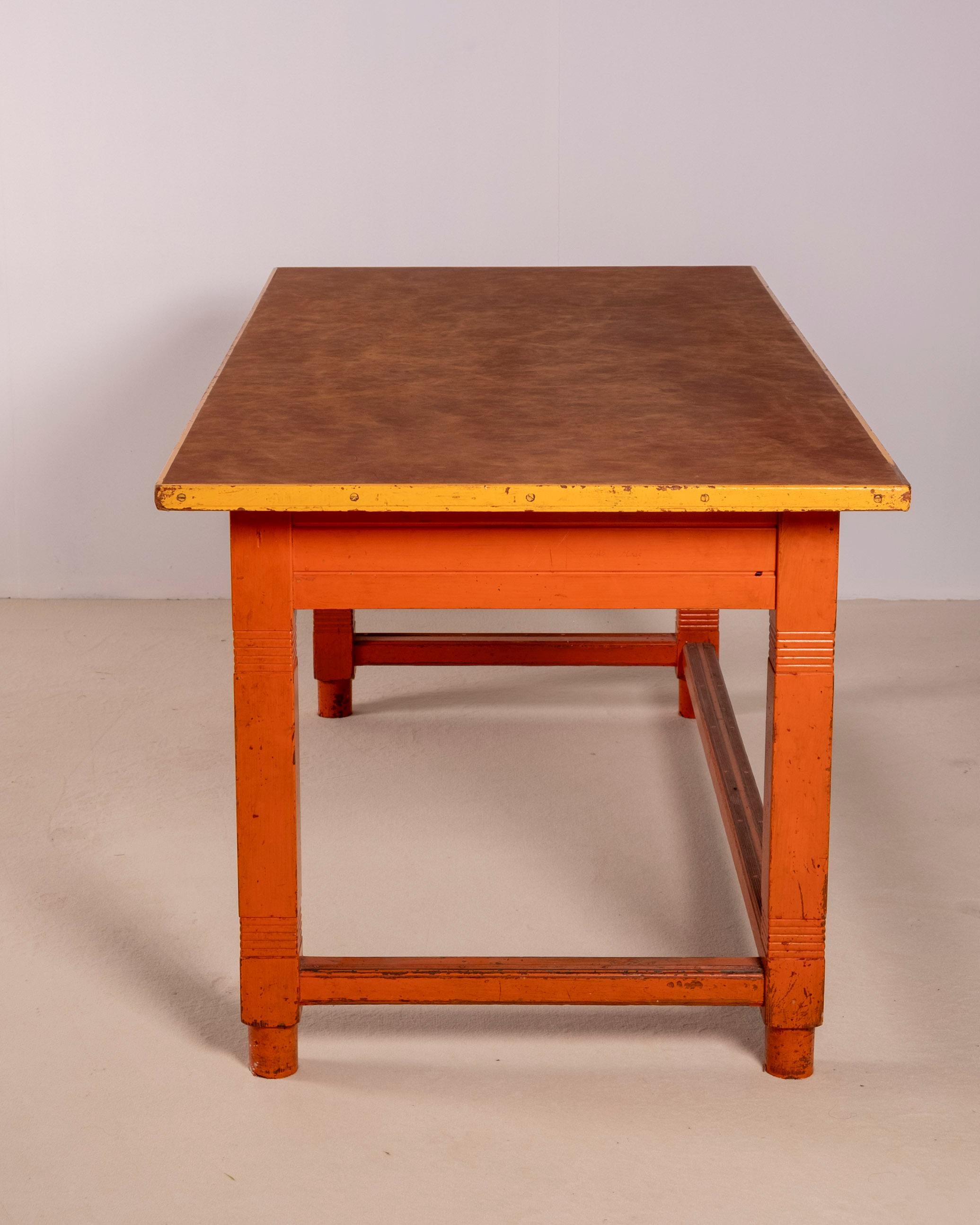 A Copenhagen City Hall Desk by Martin Nyrop for Rud Rasmussen, 1905 For Sale 7