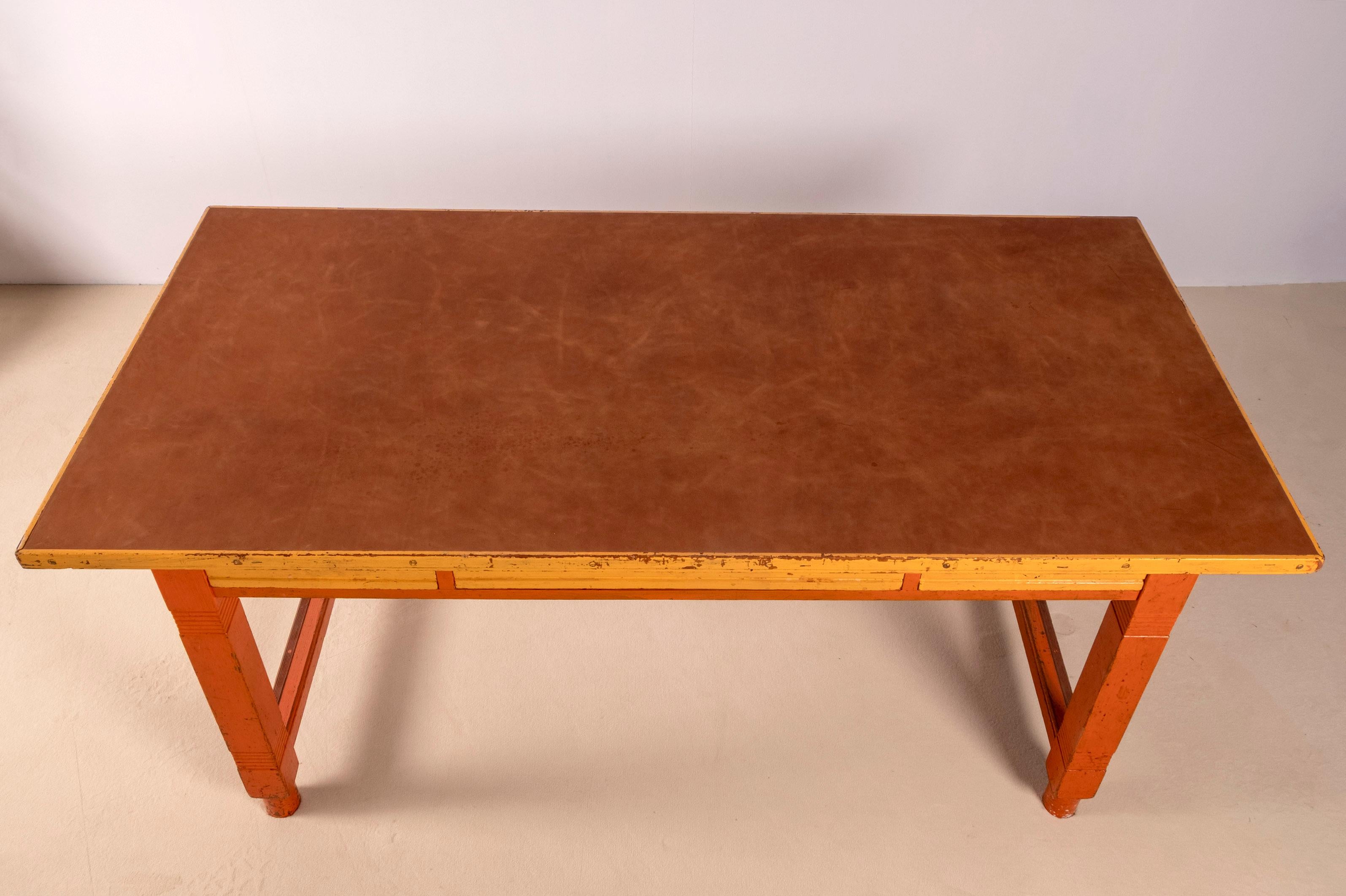 A Copenhagen City Hall Desk by Martin Nyrop for Rud Rasmussen, 1905 For Sale 9