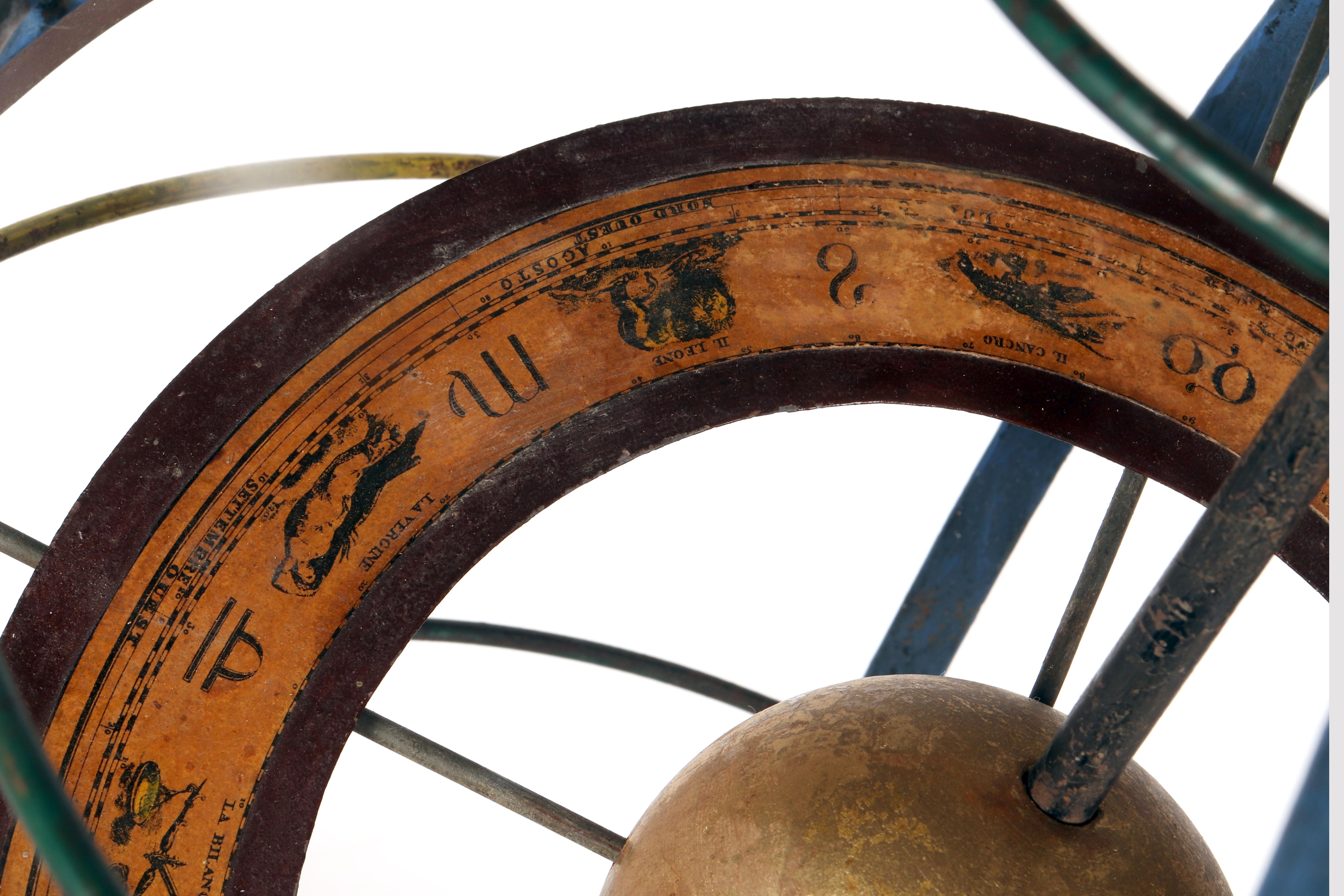 A Copernican armillary sphere, Paravia, Milan, Italy 1930 For Sale 10