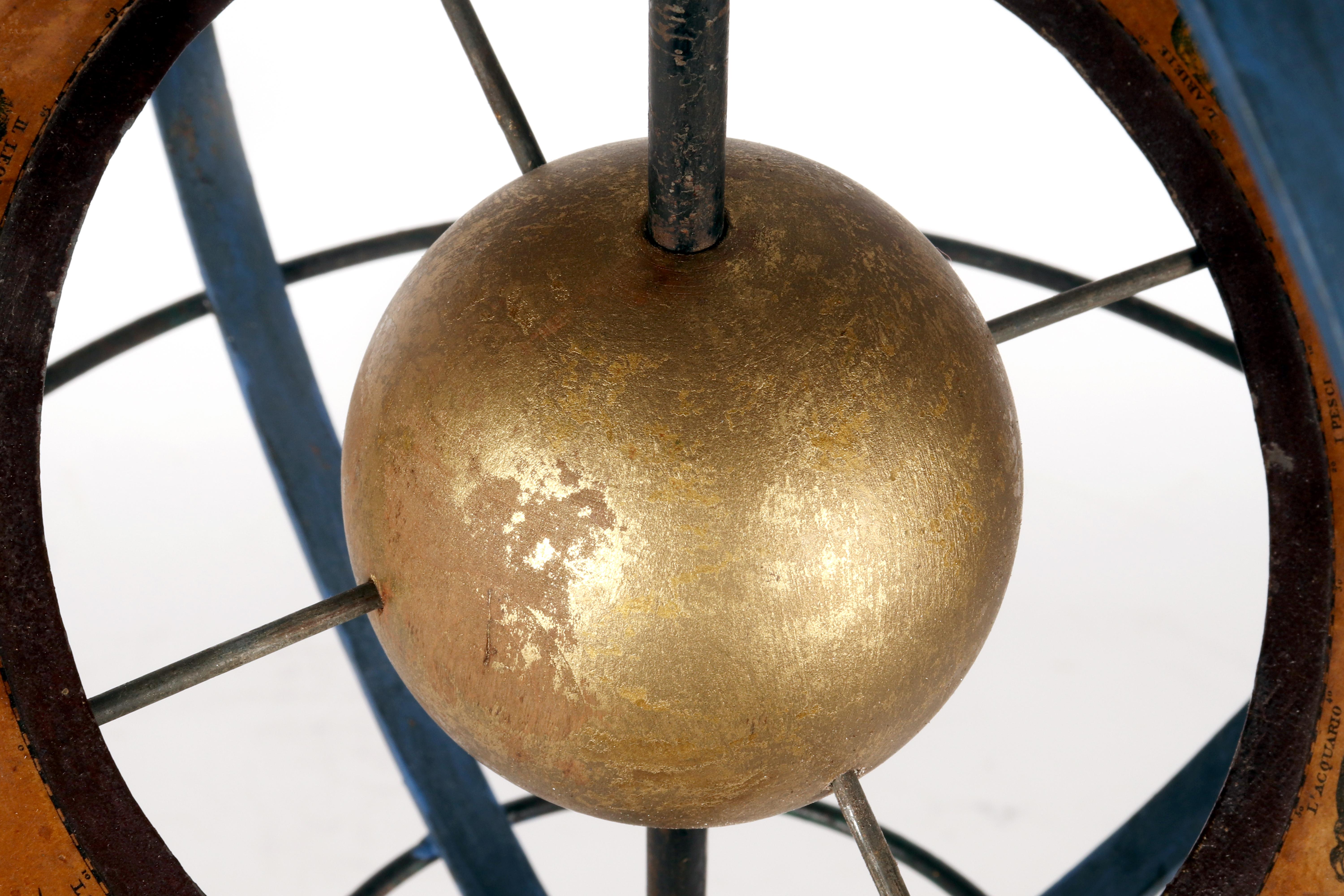A Copernican armillary sphere, Paravia, Milan, Italy 1930 For Sale 11