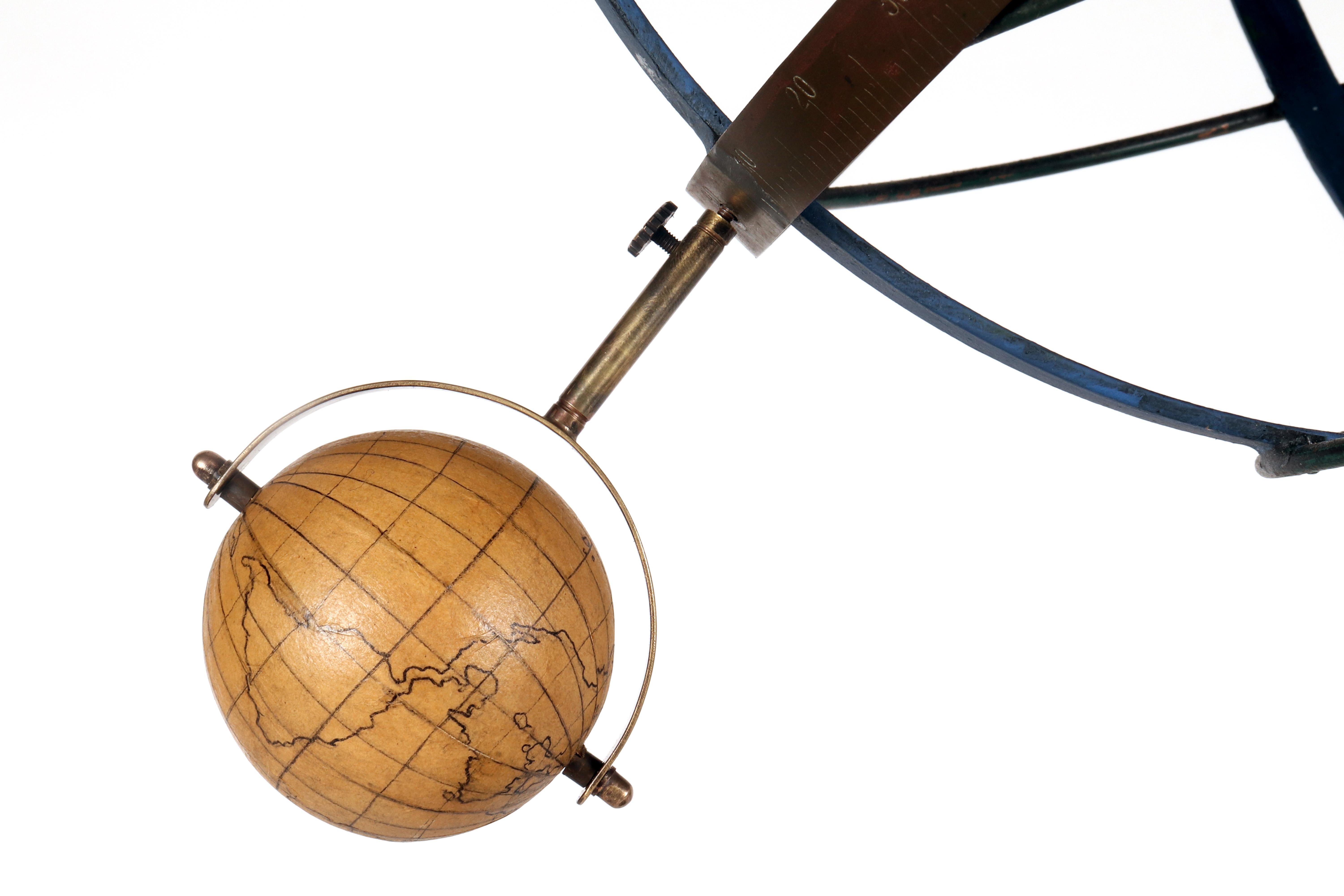 A Copernican armillary sphere, Paravia, Milan, Italy 1930 For Sale 15