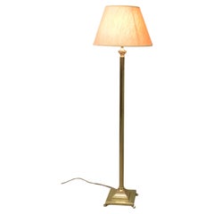 A Corinthian Column Brass Floor Lamp A lovely design