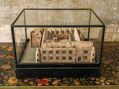 A Cork Model of Hengrave Hall in Suffolk