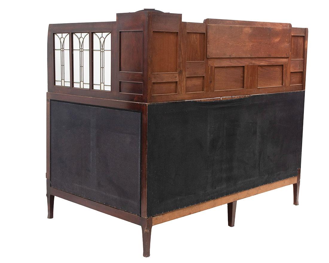 Dutch A corner sofa by J.M. Middelraad for H. Pander & Zn, circa 1900, The Netherlands For Sale