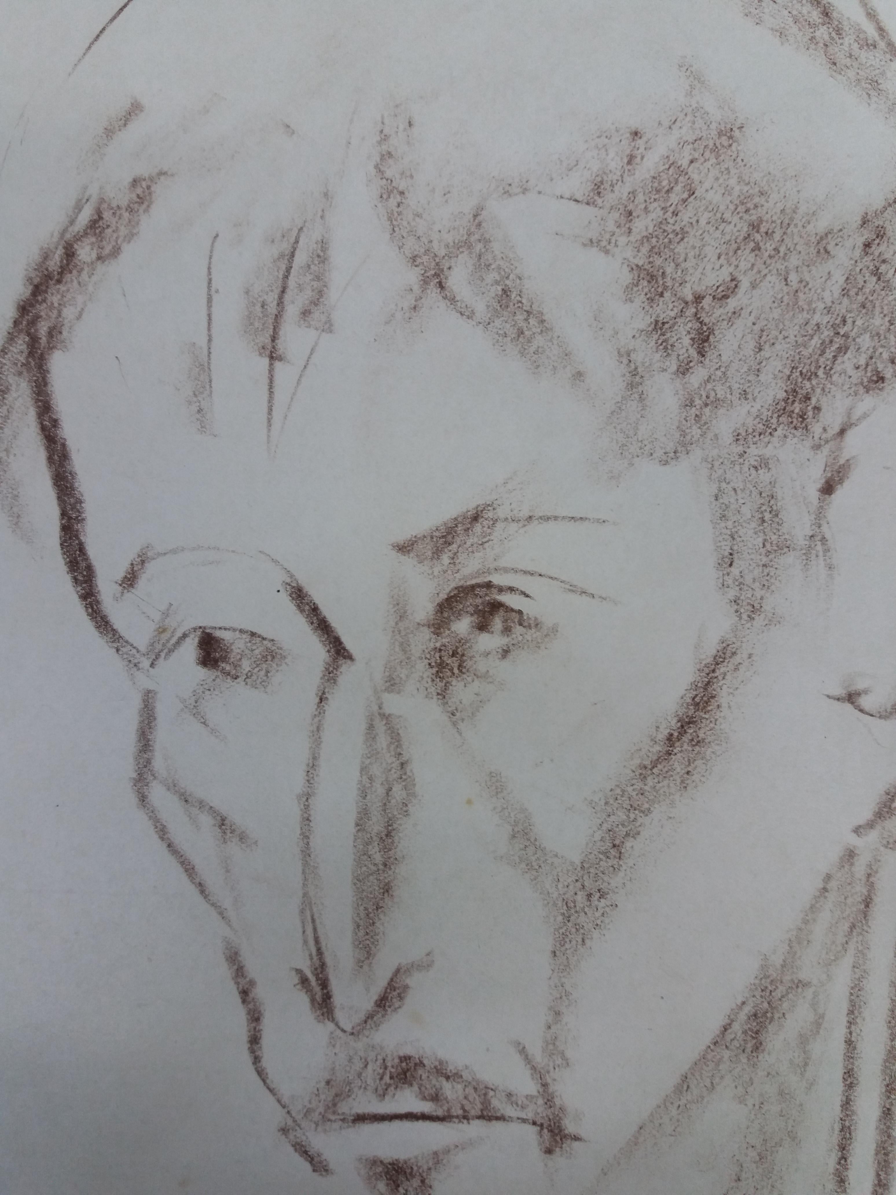
hombre. pintura original figurativa de dibujo academicista. enmarcada
Barcelona, 1904 - Barcelona, 1965
Se formó en Buenos Aires, en el Círculo de San Lucas de Barcelona y la FAD.
Fue amigo y compañero de Joan Sandalines y Sebastià Gasch. A partir
