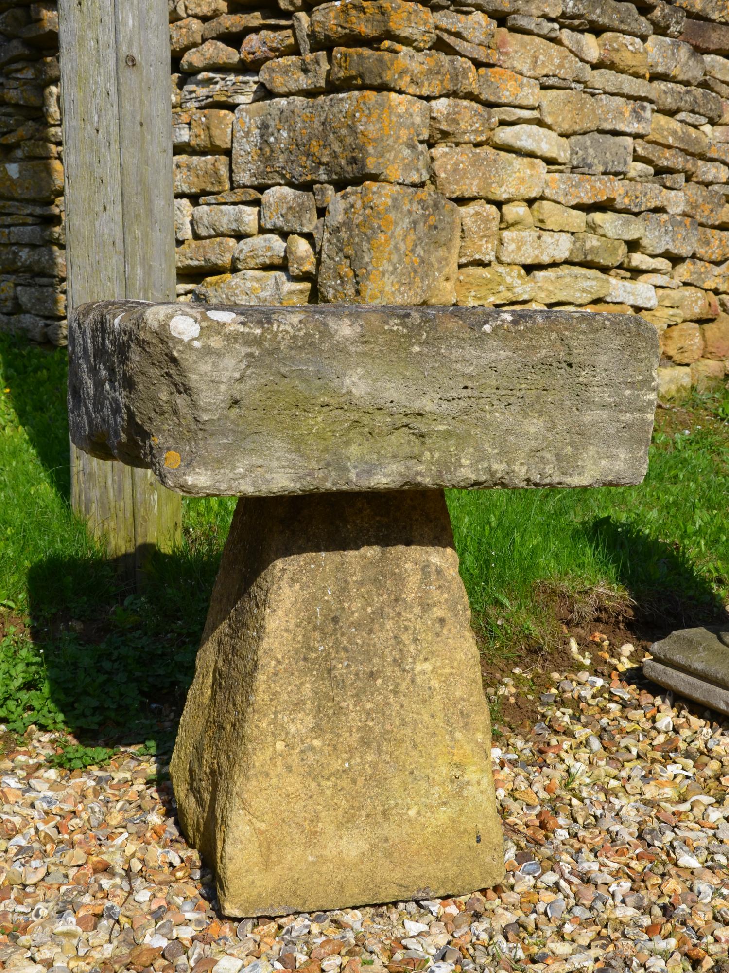 English Cotswold Stone Birdbath