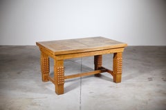 A Cottage Dining Table by Henry Jacques Le Même Megève France 1940's