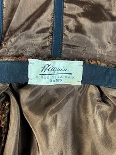 A Couture Evening dress by Maison Paquin/Antonio Del Castillo - France C. 1949