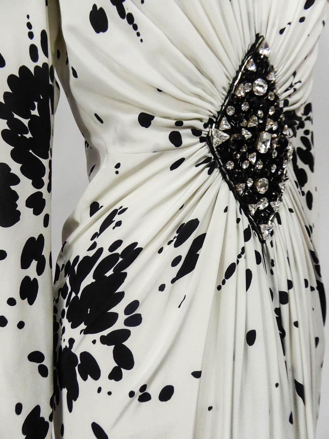 A Couture Yves Saint Laurent (attributed to) Evening Dress Circa 1984 1