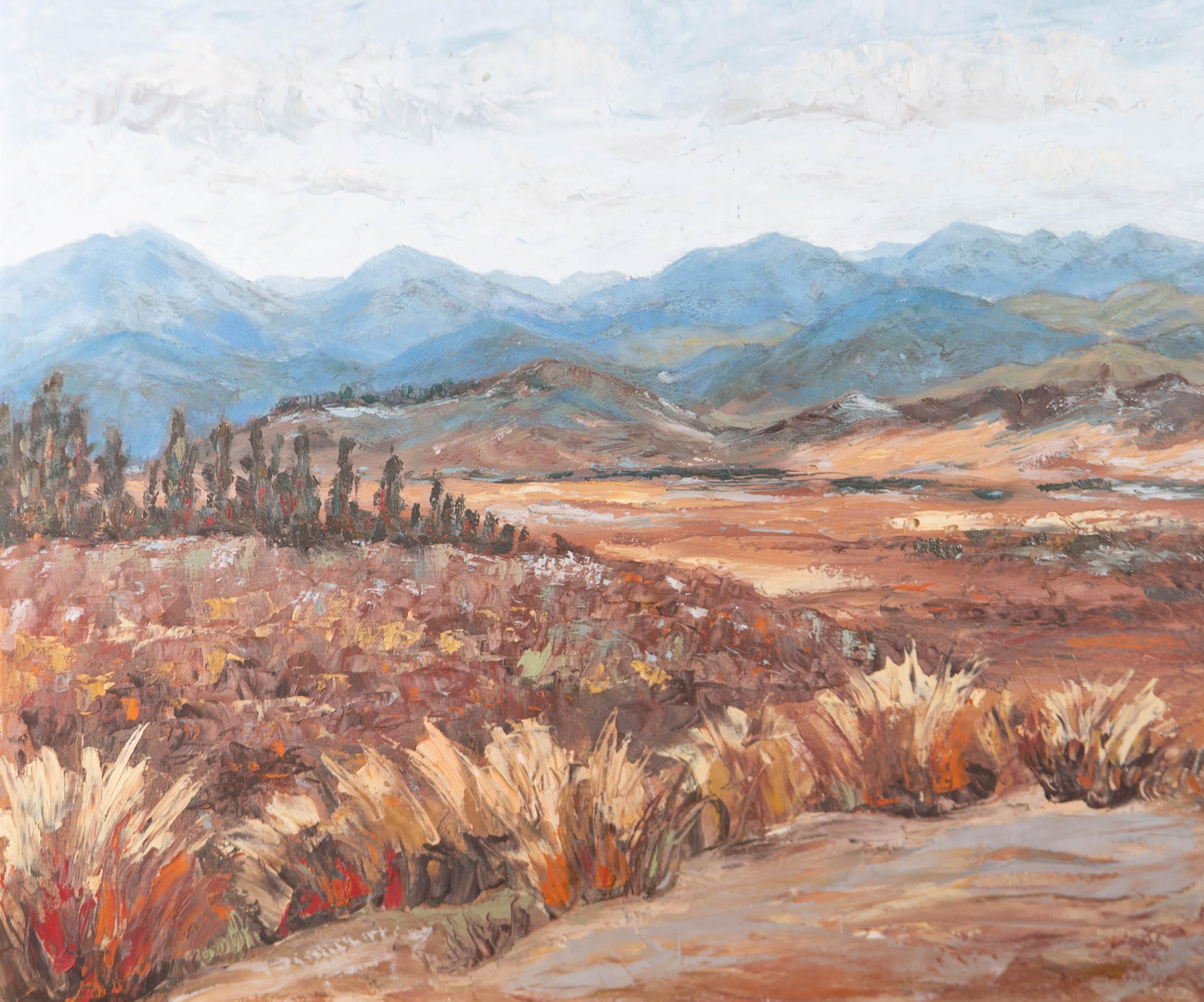 A. Cranstone - 20th Century Oil, Mountain View For Sale 3