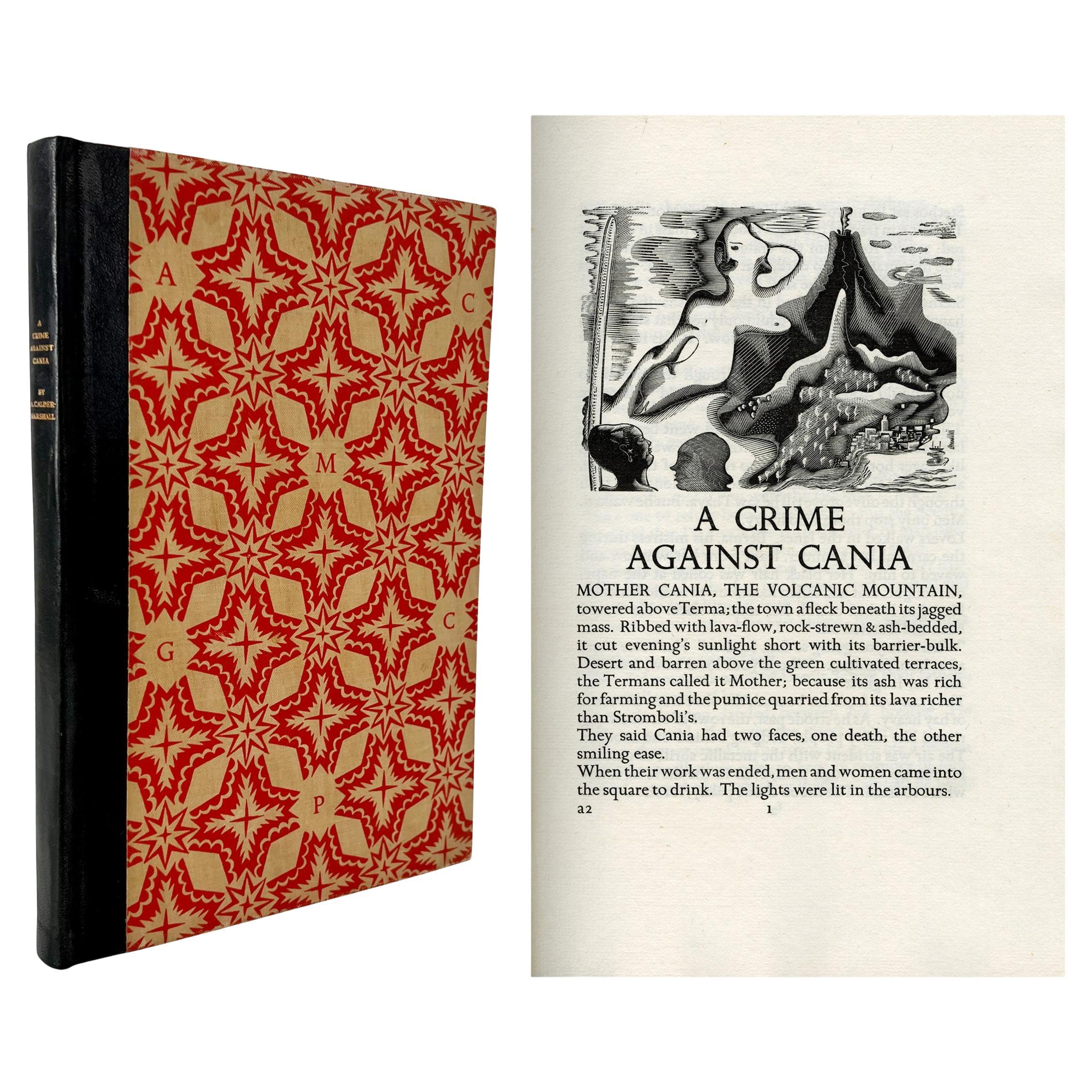 Un crime contre Cania par Arthur Calder-Marshall - Golden Cockerel Press en vente