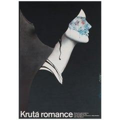 A Cruel Romance 1985 Czech A3 Film Poster, Vlach