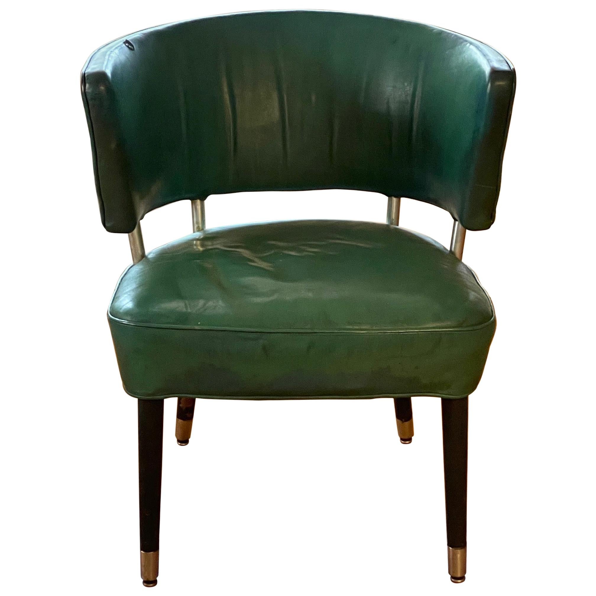 Curved Back Chair from SS United States