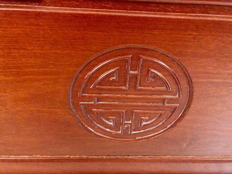 Custom Chinese Vintage Dowry / Blanket Chest For Sale at 1stdibs