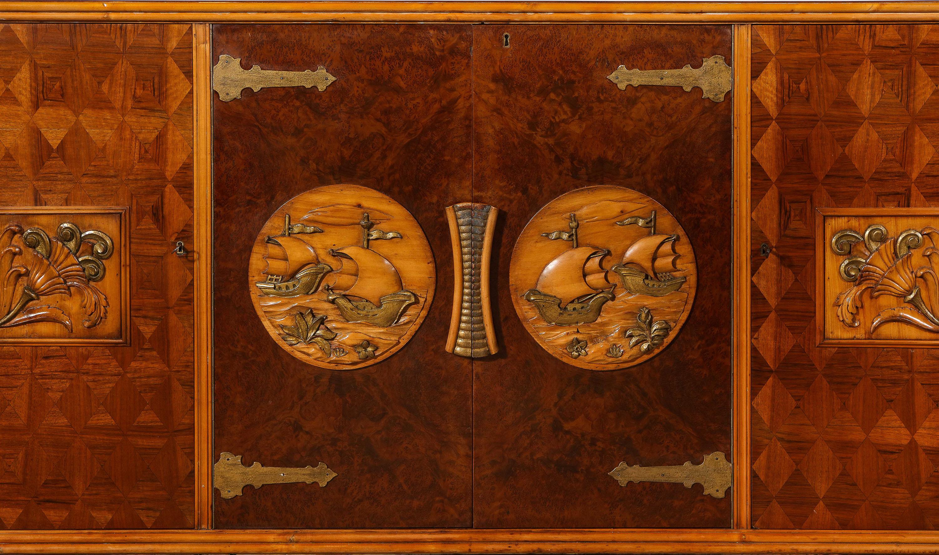 An Italian Mid-Century Sideboard For Sale 1