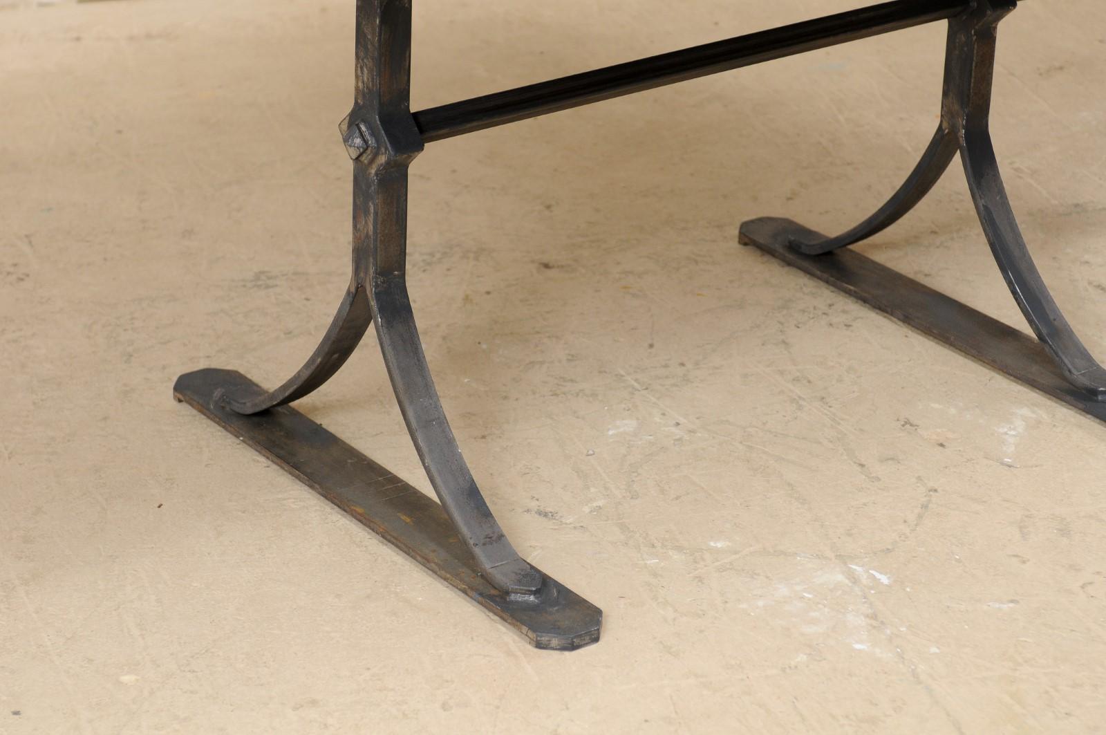 Custom Spanish Reclaimed Wood And Iron Table 5