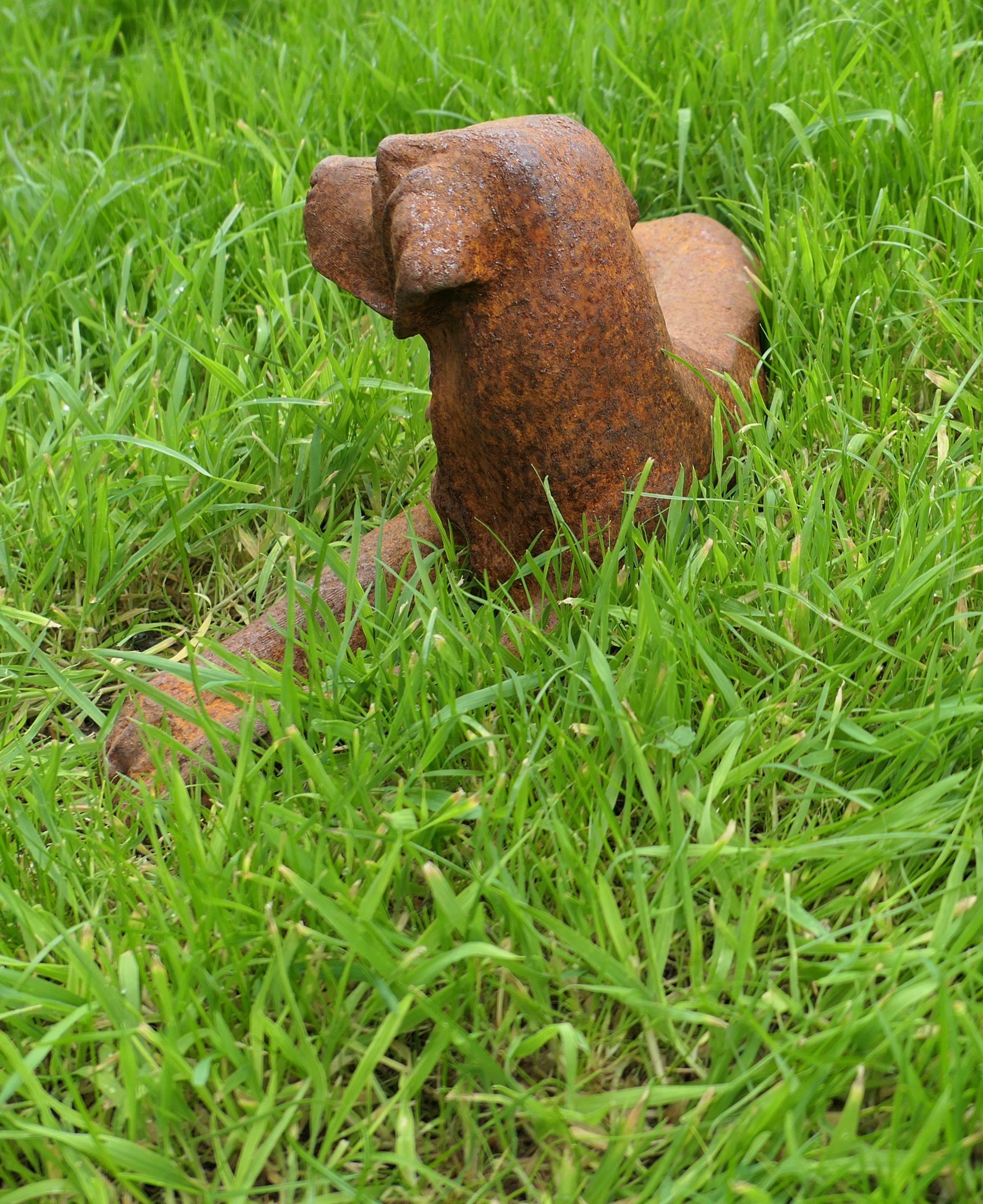 Fer Un chiot labrador taillé, butoir de porte  Une pièce charmante pour tous les amoureux des chiens en vente