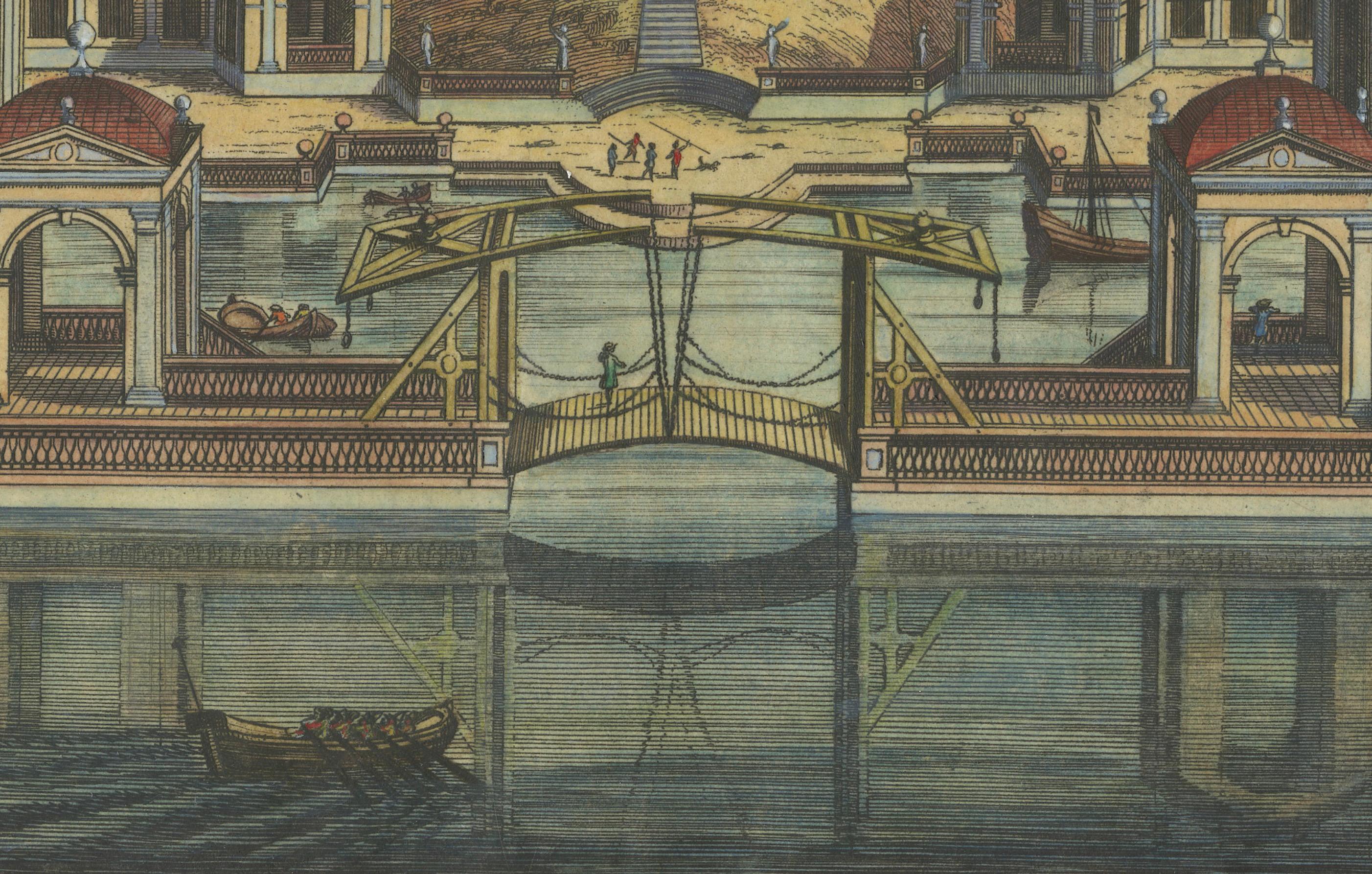 Gravé View in Sweden de 'Suecia Antiqua et Hodierna', 1693 en vente