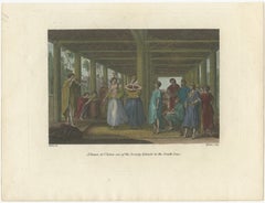 A Dance at Ulietea – Society Islands Scene from Cook’s Voyages, c.1784