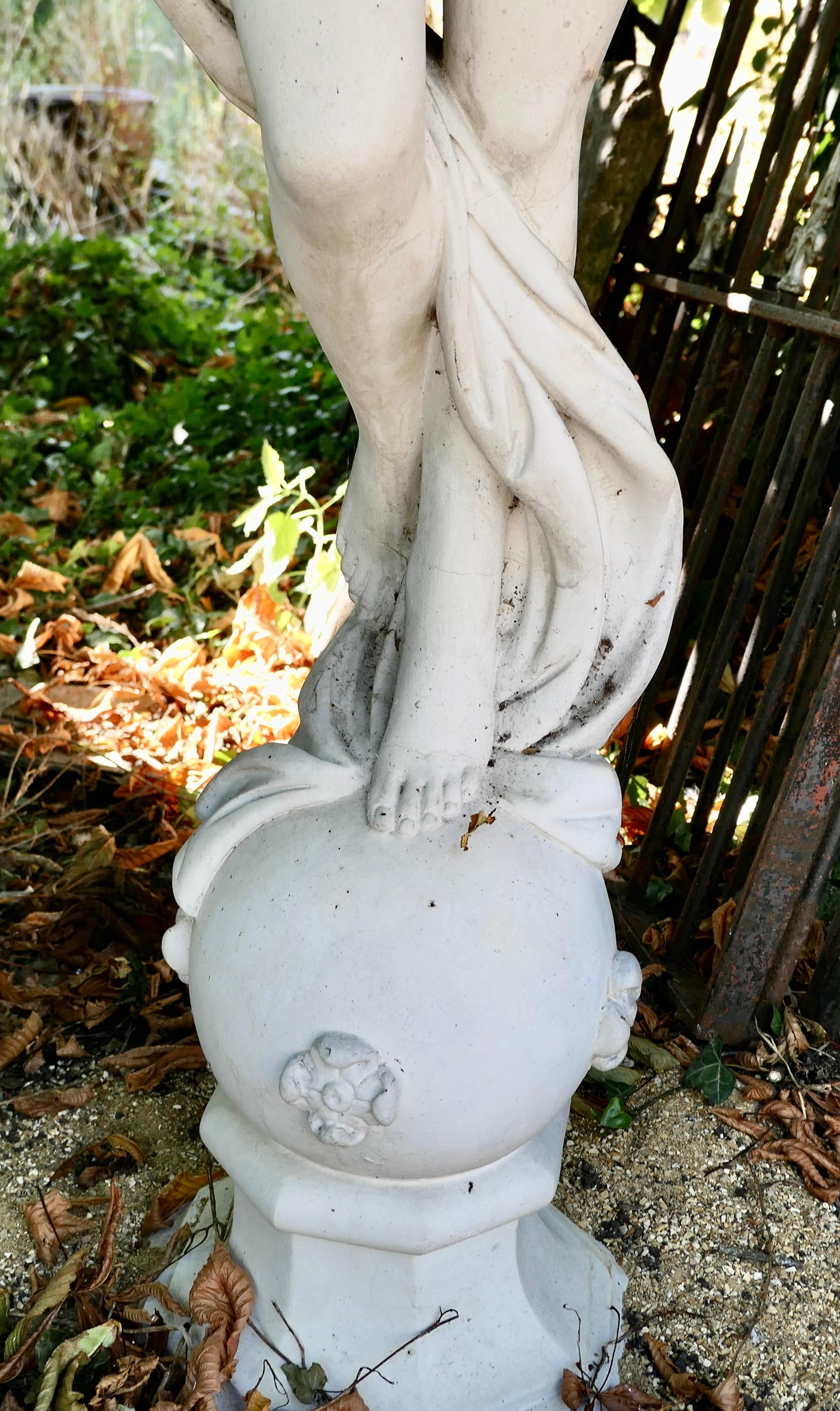 Sculpture en marbre d'une jeune fille dansant de Papini en vente 6