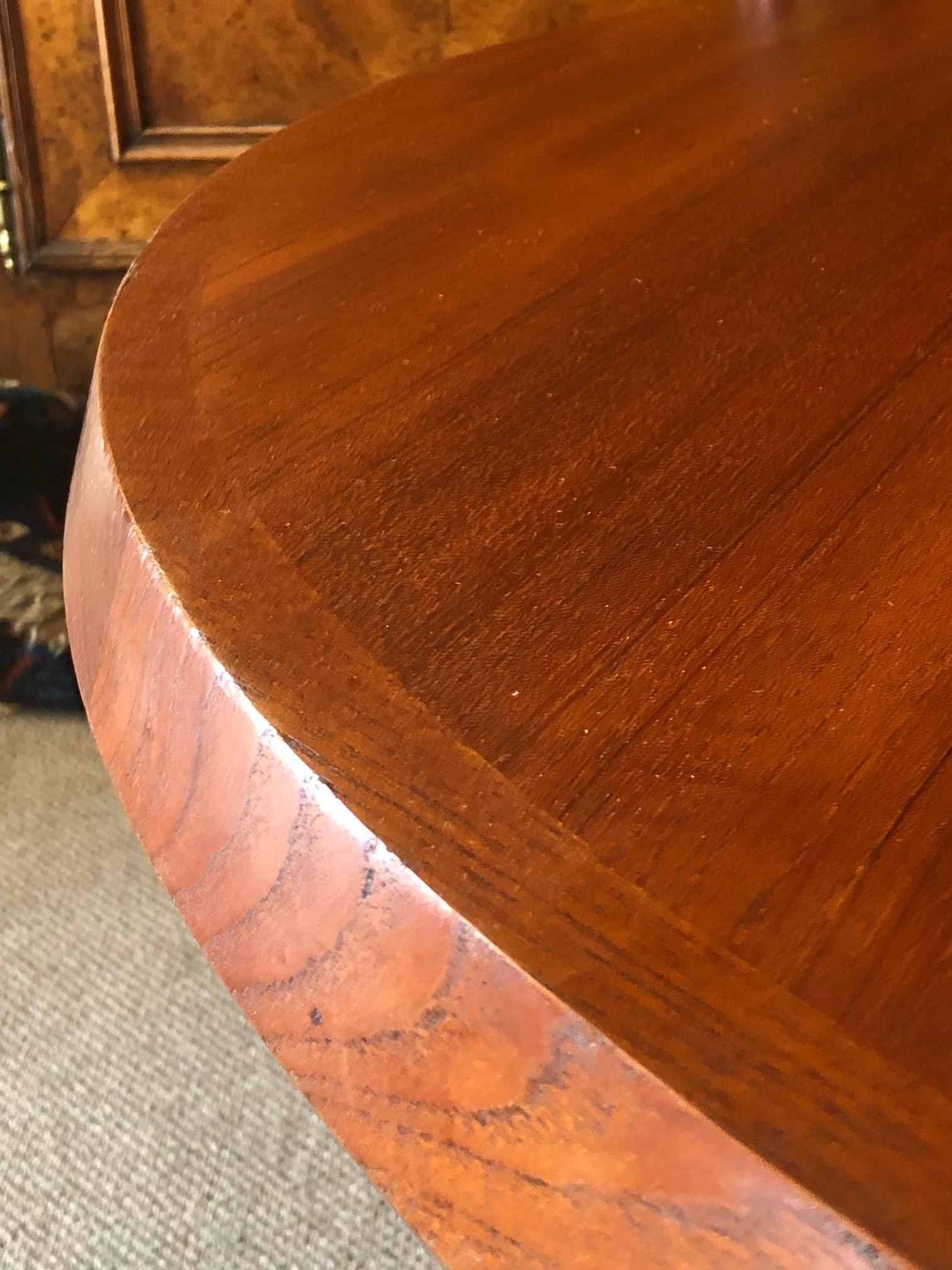 Danish Coffee Table or Low Game by with Sculptural X Base In Good Condition In St.Petersburg, FL