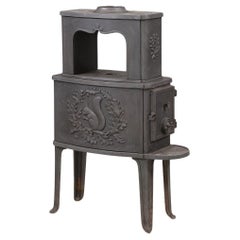 A Danish Freestanding Cast Iron Stove by Morsø