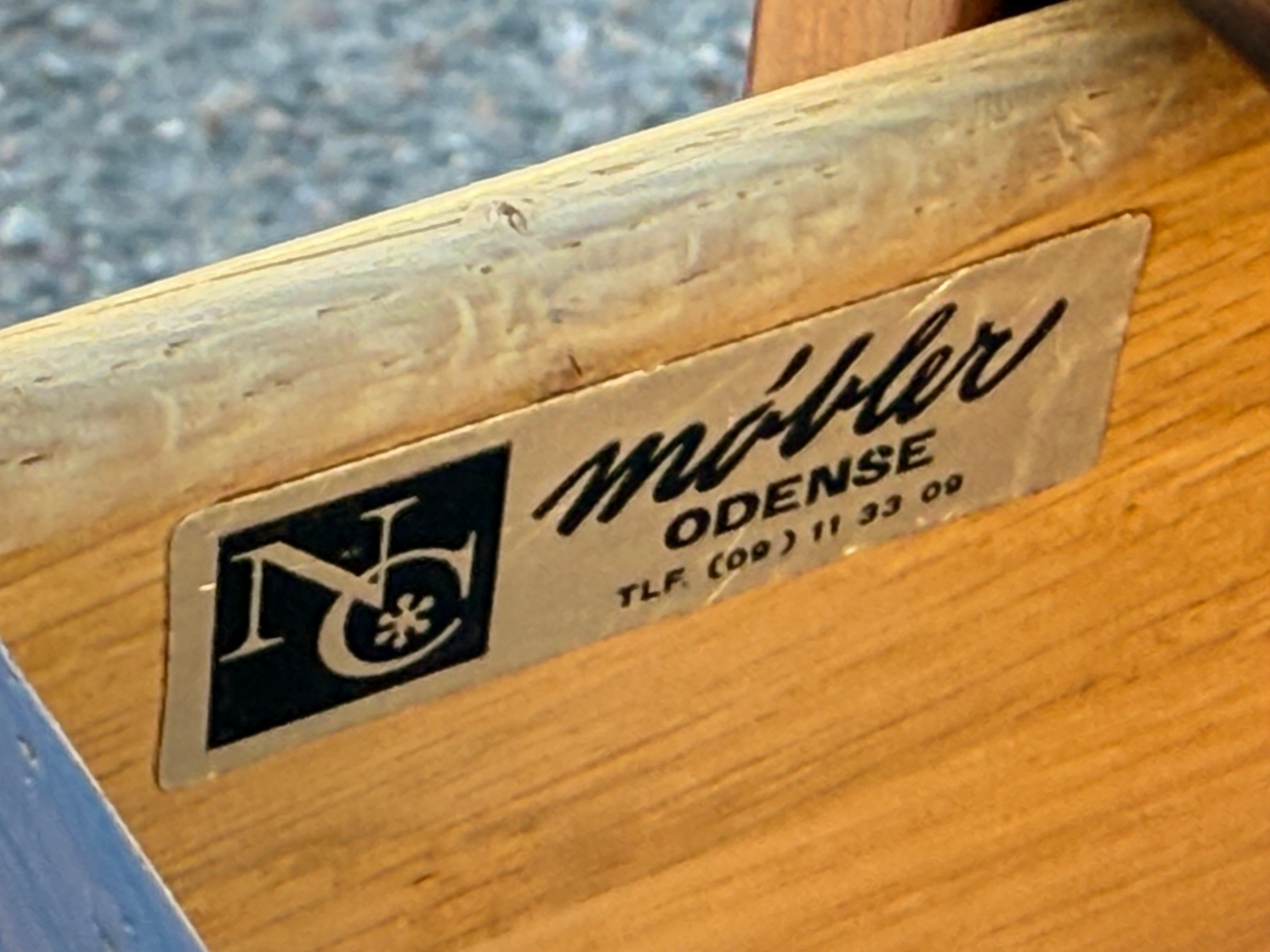 A danish Mid century modern chest by Arne Vodder for NC Mobler, Denmark 1960´s For Sale 2
