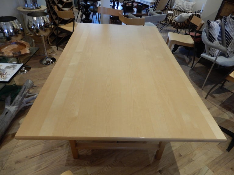 Danish Modern 1990s Handcrafted Dining Room Set at 1stDibs