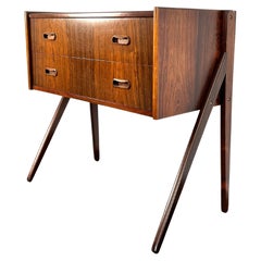 Vintage A Danish Modern Console/ Dresser in Rosewood