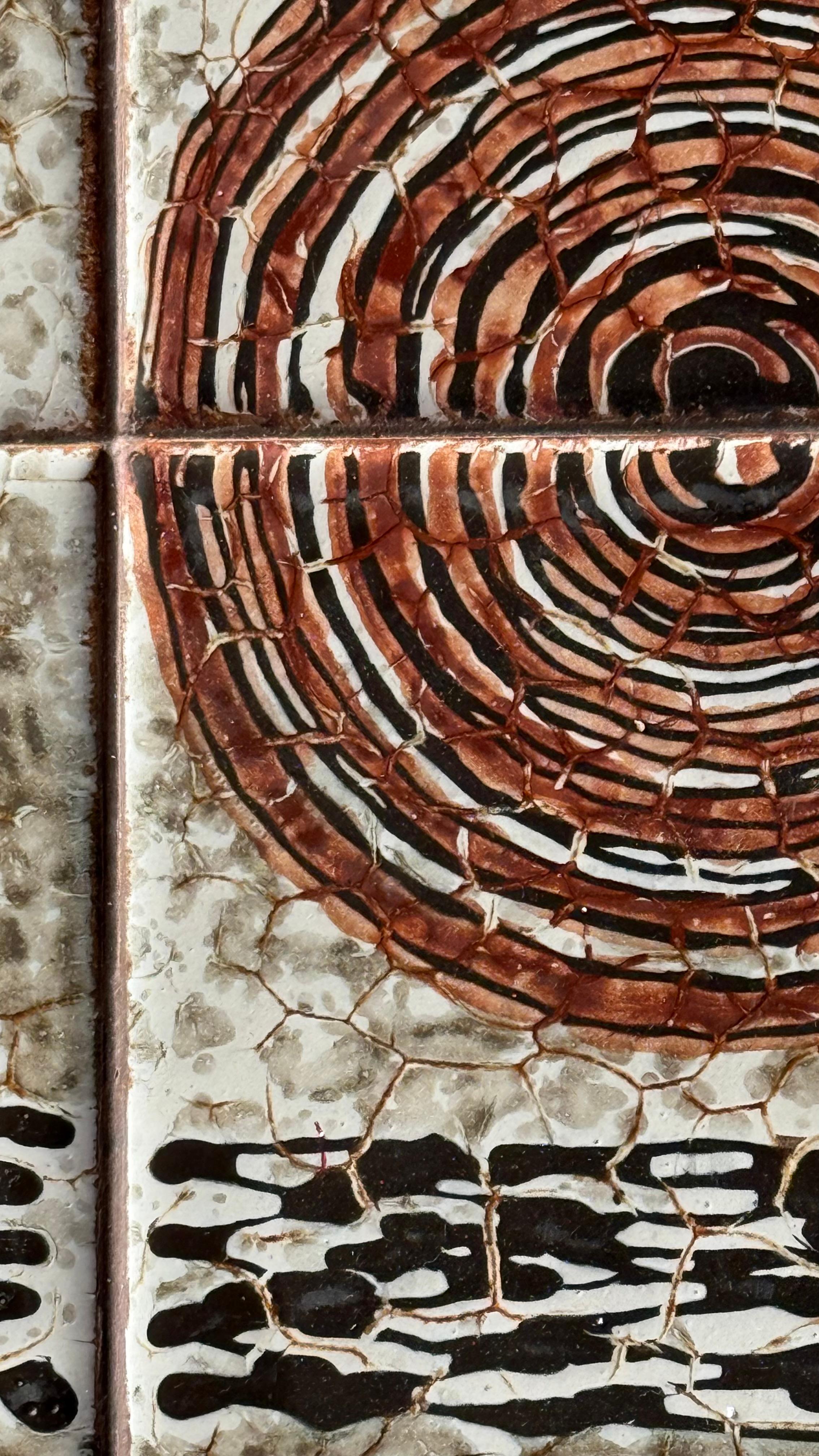 A Danish Modern tile top coffee table by Møbelfabrikken Toften, c. 1965 For Sale 4