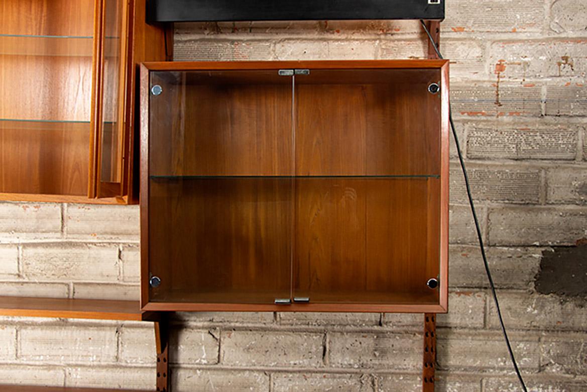 A Danish modular teak shelf by Poul Cadovius for Cado 1960. in vendita 6
