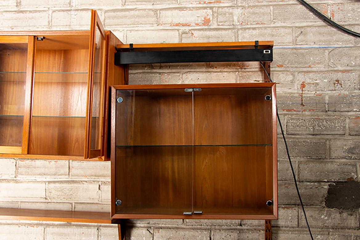 A Danish modular teak shelf by Poul Cadovius for Cado 1960. in vendita 7