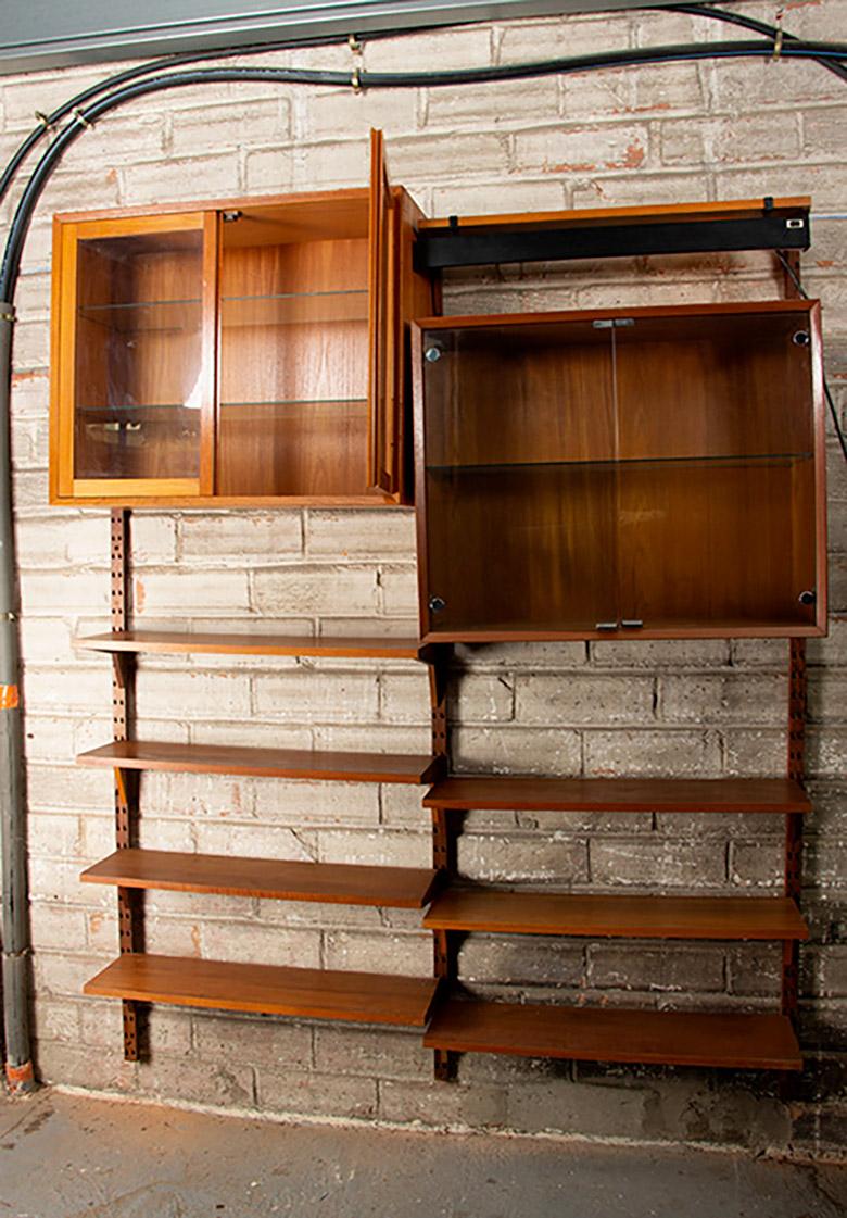 A Danish modular teak shelf by Poul Cadovius for Cado 1960. in vendita 1