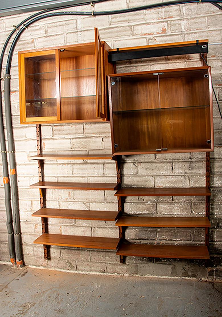 A Danish modular teak shelf by Poul Cadovius for Cado 1960. in vendita 2