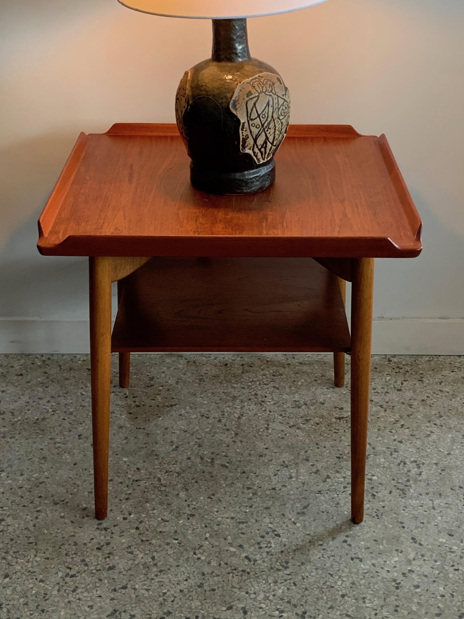 Danish Side Table by George Tanier For Sale 2