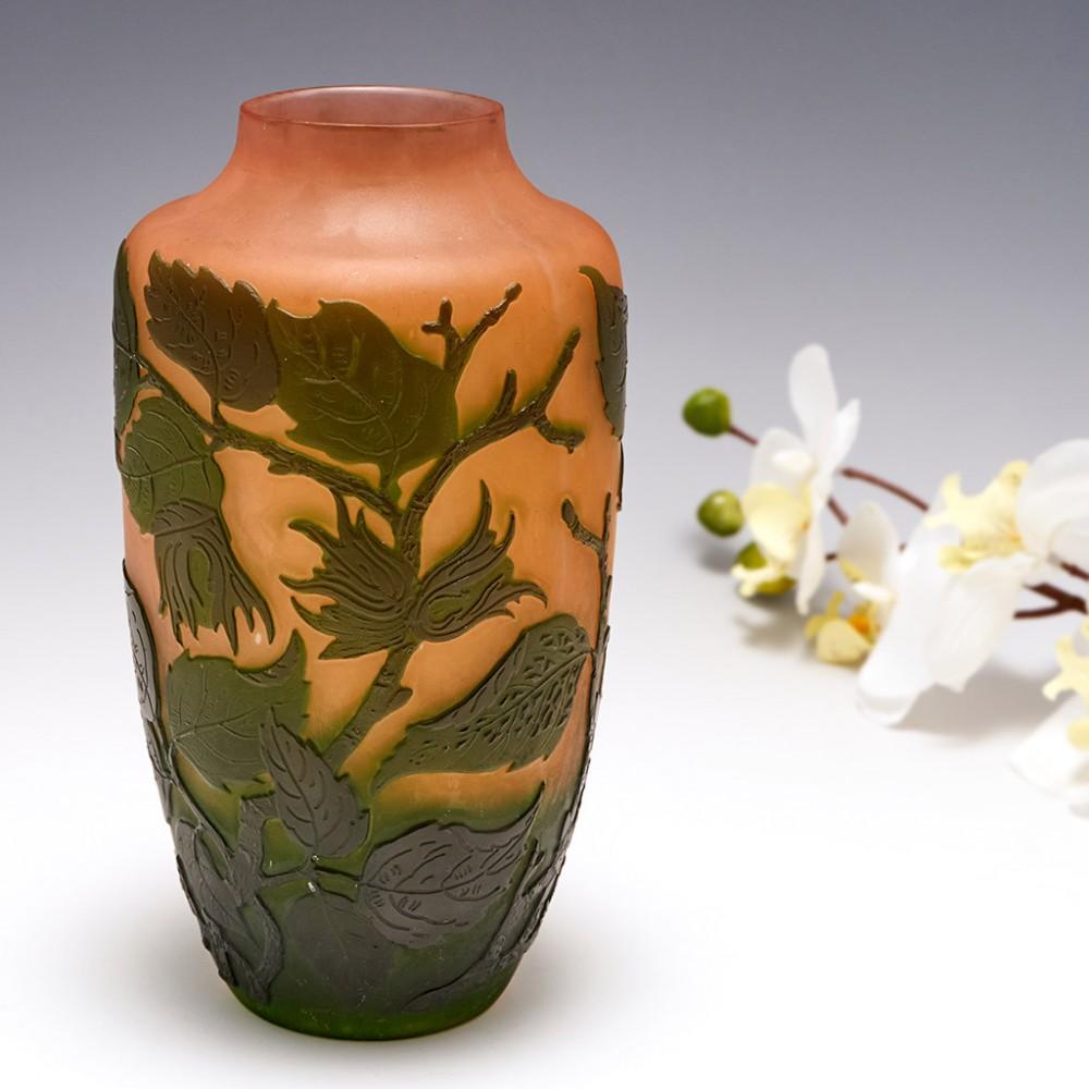 A D'Argental Cameo Glass Vase, c1925 For Sale 5