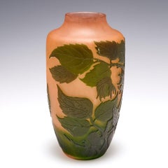 A D'Argental Cameo Glass Vase, c1925