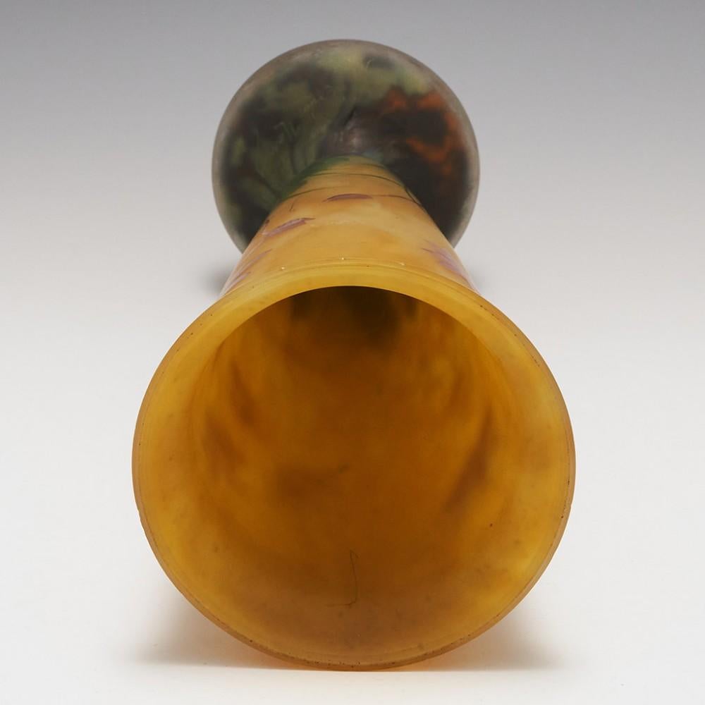 20th Century A Daum Mado Nancy Vase, c1925