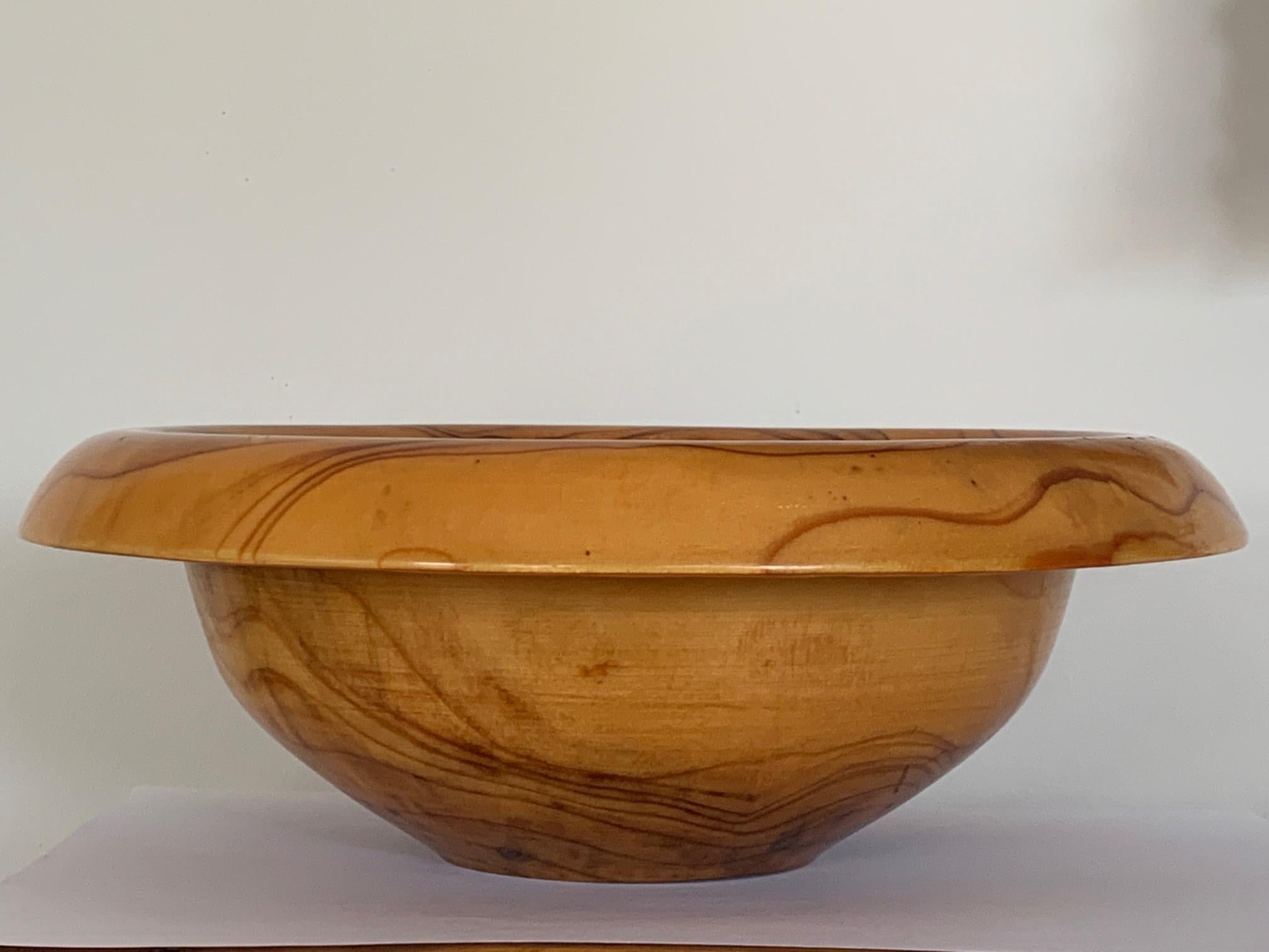 Mid-Century Modern Dawn Redwood Bowl by Ed Moulthrop