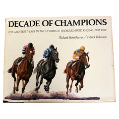 A Decade of Champions by Richard Stone Reeves and Patrick Robinson, 1st Ed 