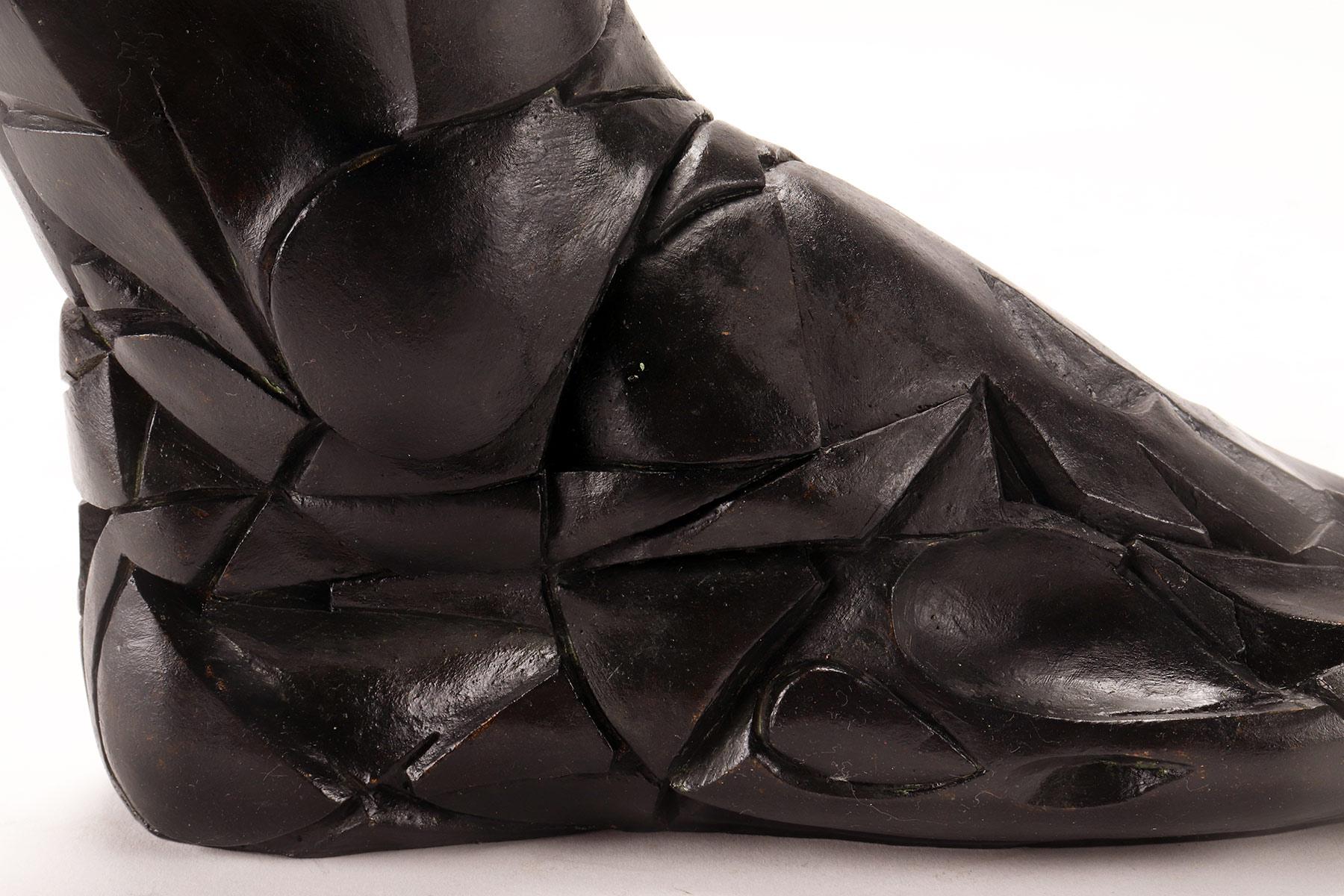 Escultura deconstruida que representa un pie. Italia 1920. en venta 4