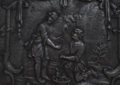 Decorative Cast Iron Fireback