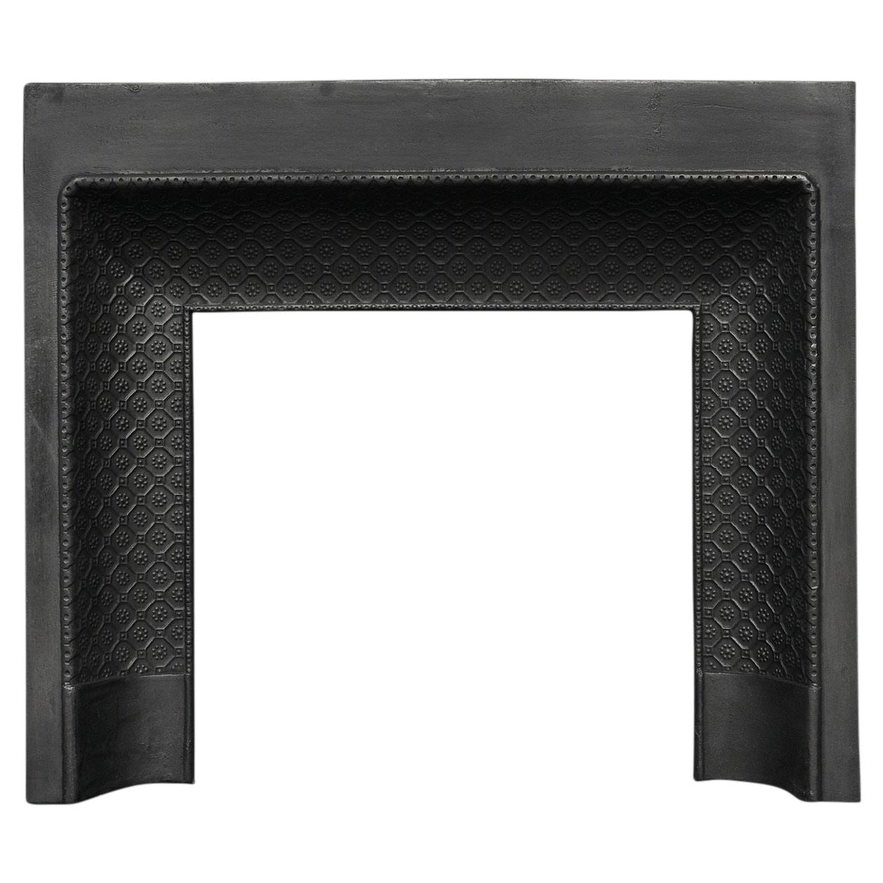 Decorative Cast Iron Fireplace Insert