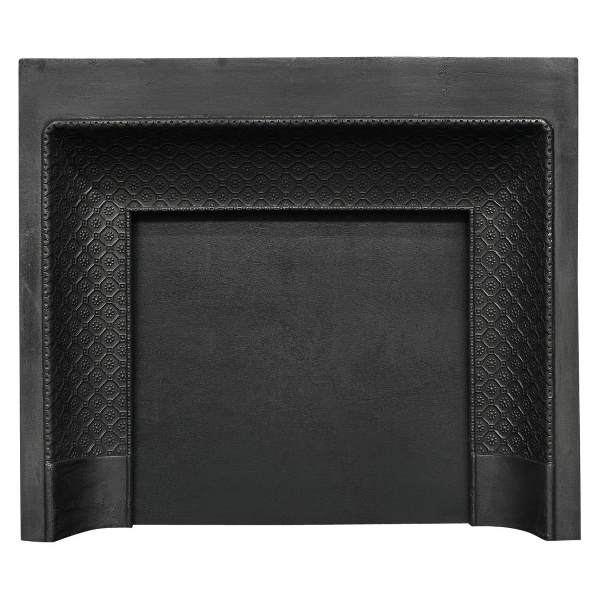 Decorative Cast Iron Fireplace Insert